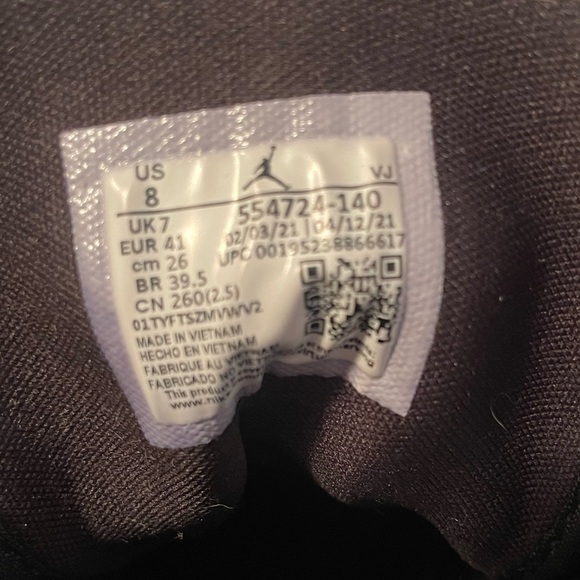 Air Jordan 1 Mids ‘Racer Blue’. Navy blue, Black & White. Size 8. - Picture 5 of 5